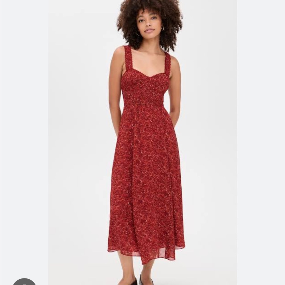 NWT REFORMATION Lela Dress, Roseanne, size 6